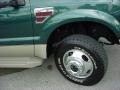 2008 Forest Green Metallic Ford F350 Super Duty King Ranch Crew Cab 4x4 Dually  photo #17