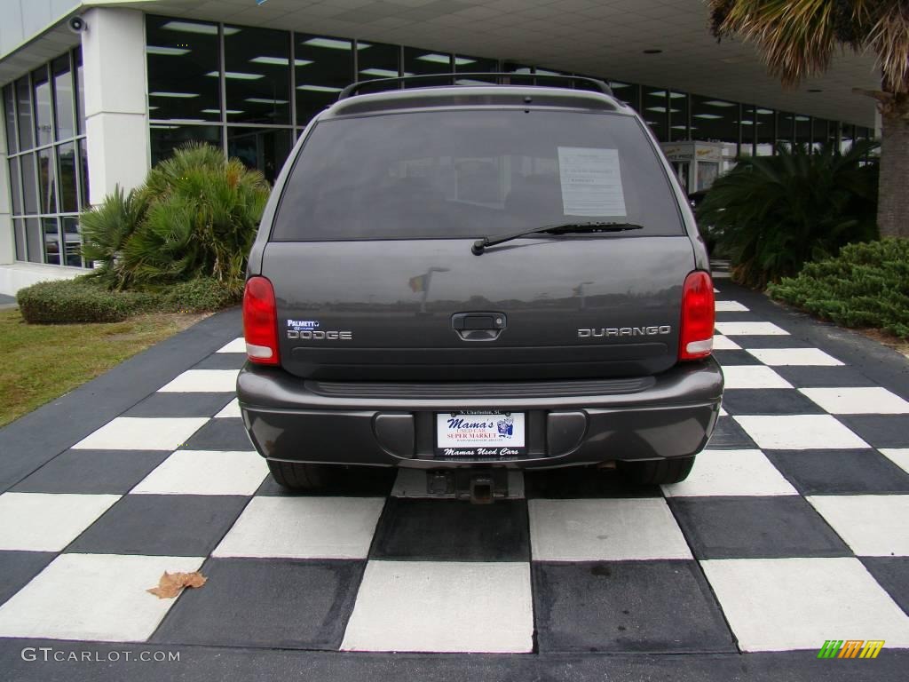 2002 Durango SLT - Graphite Metallic / Dark Slate Gray photo #8