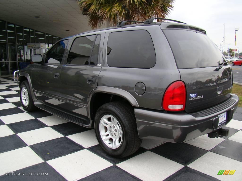 2002 Durango SLT - Graphite Metallic / Dark Slate Gray photo #9