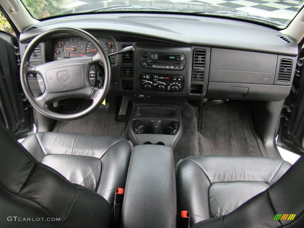 2002 Durango SLT - Graphite Metallic / Dark Slate Gray photo #15