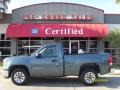 2007 Stealth Gray Metallic GMC Sierra 1500 Regular Cab  photo #1