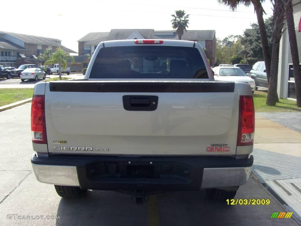 2008 Sierra 1500 SLE Crew Cab - Silver Birch Metallic / Dark Titanium photo #2