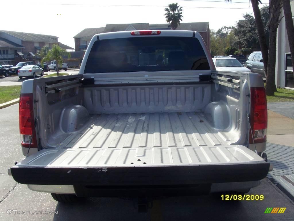 2008 Sierra 1500 SLE Crew Cab - Silver Birch Metallic / Dark Titanium photo #3