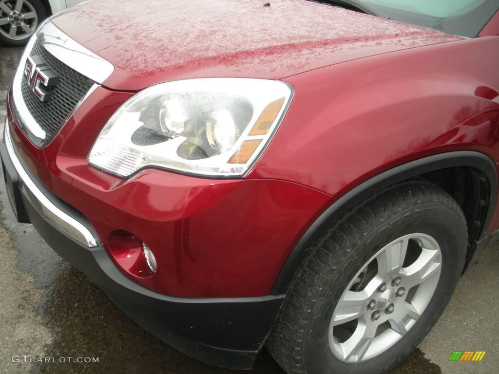 2007 Acadia SLE AWD - Red Jewel Tintcoat / Titanium photo #1