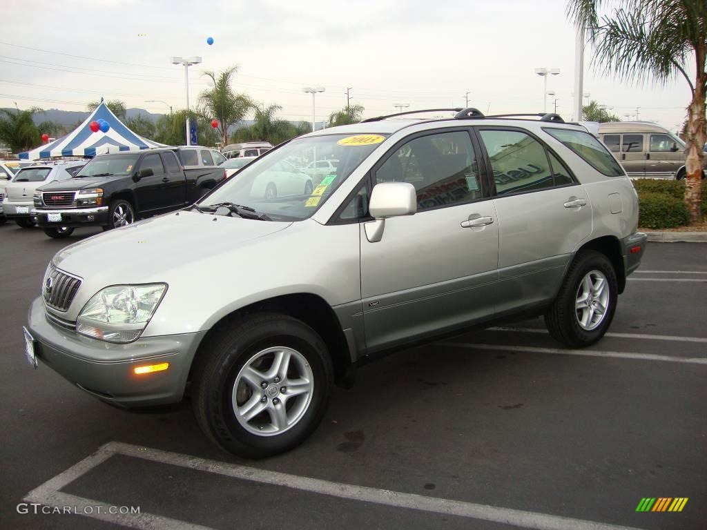 2003 RX 300 - Millenium Silver Metallic / Black photo #8