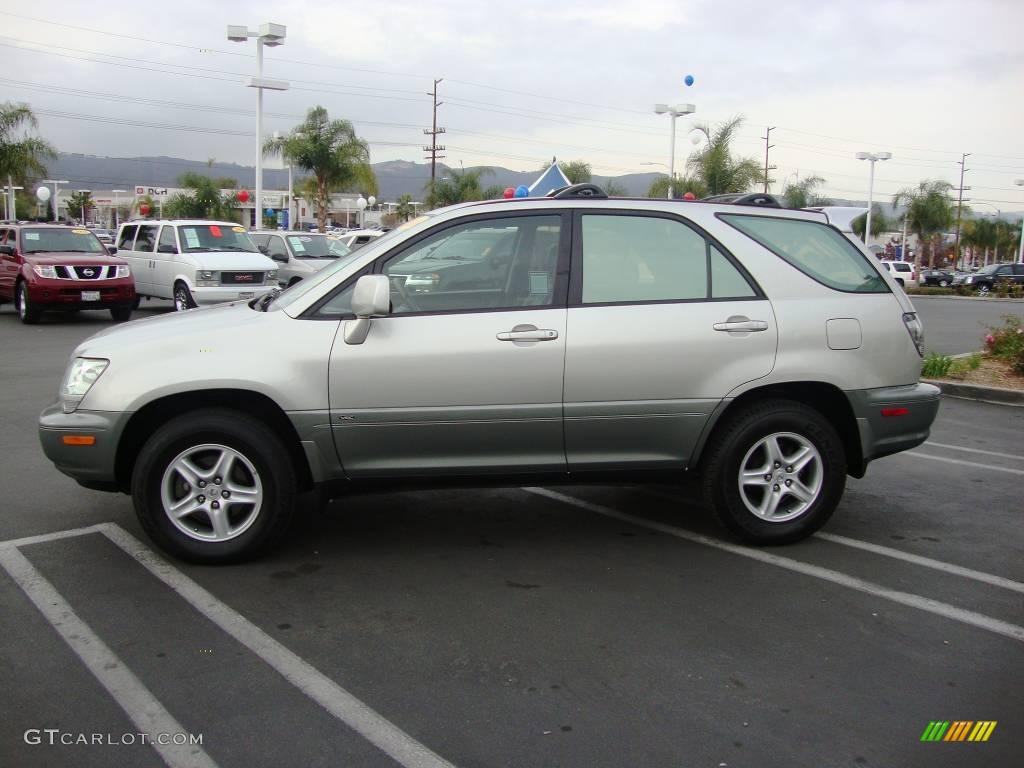 2003 RX 300 - Millenium Silver Metallic / Black photo #9