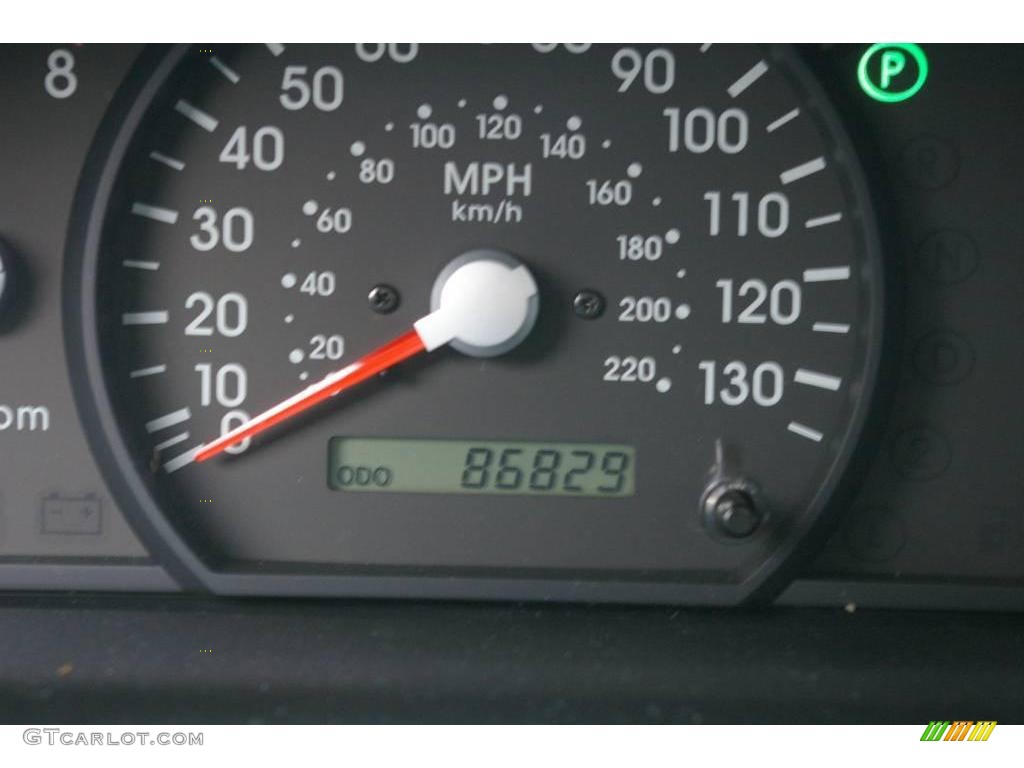 2004 Sorento EX 4WD - Ruby Red Metallic / Gray photo #5