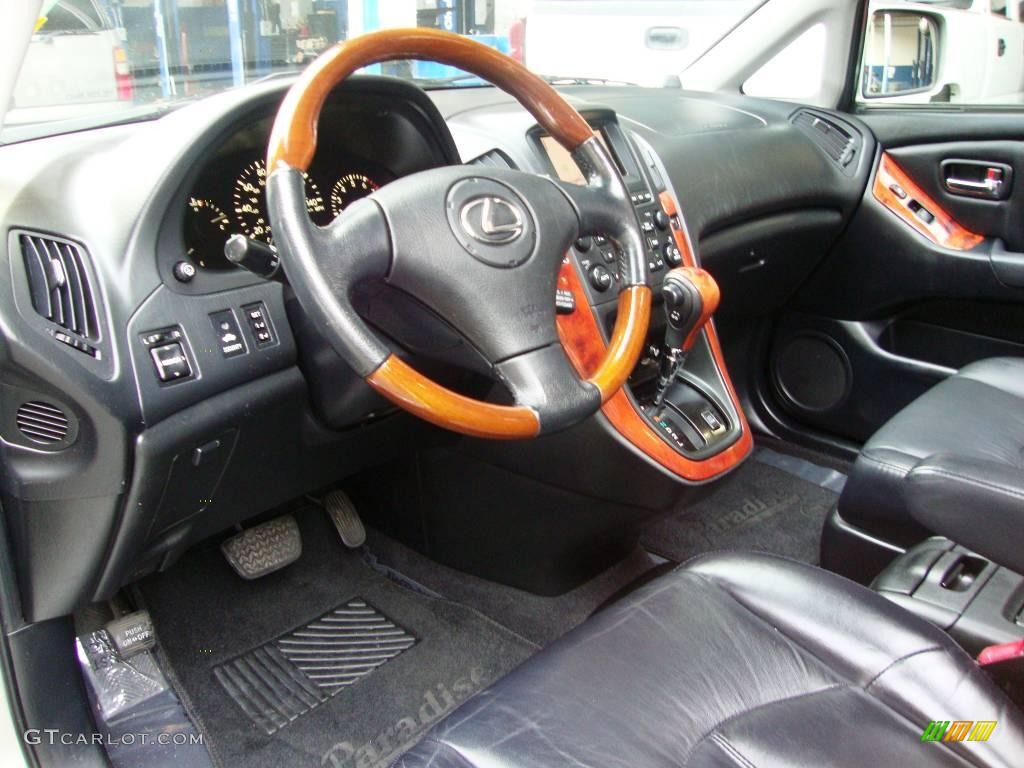 2003 RX 300 - Millenium Silver Metallic / Black photo #17