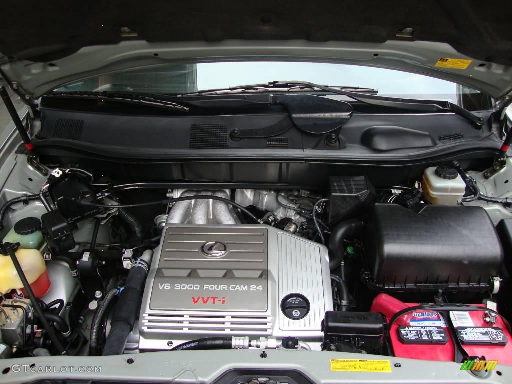 2003 RX 300 - Millenium Silver Metallic / Black photo #35