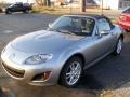 2009 Liquid Silver Metallic Mazda MX-5 Miata Sport Roadster  photo #1