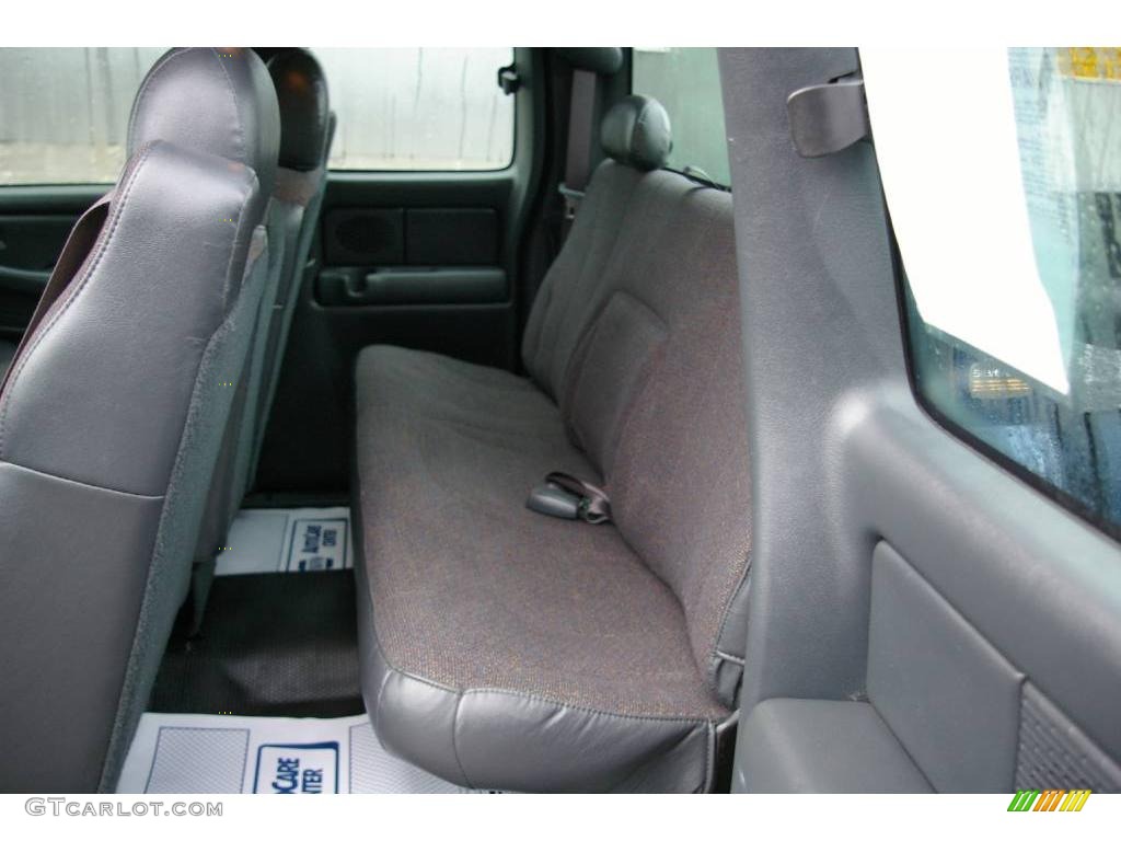 2002 Silverado 1500 Extended Cab 4x4 - Indigo Blue Metallic / Graphite Gray photo #4