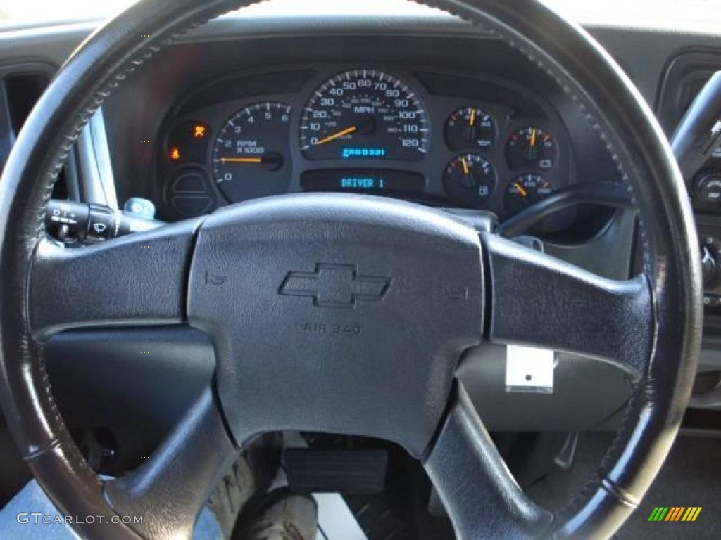 2003 Silverado 1500 LS Extended Cab 4x4 - Arrival Blue Metallic / Dark Charcoal photo #14