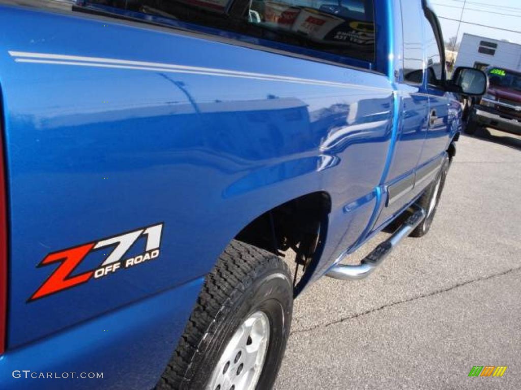 2003 Silverado 1500 LS Extended Cab 4x4 - Arrival Blue Metallic / Dark Charcoal photo #27