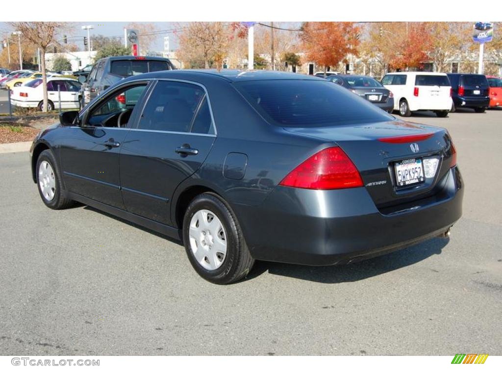 2007 Accord LX Sedan - Graphite Pearl / Gray photo #5