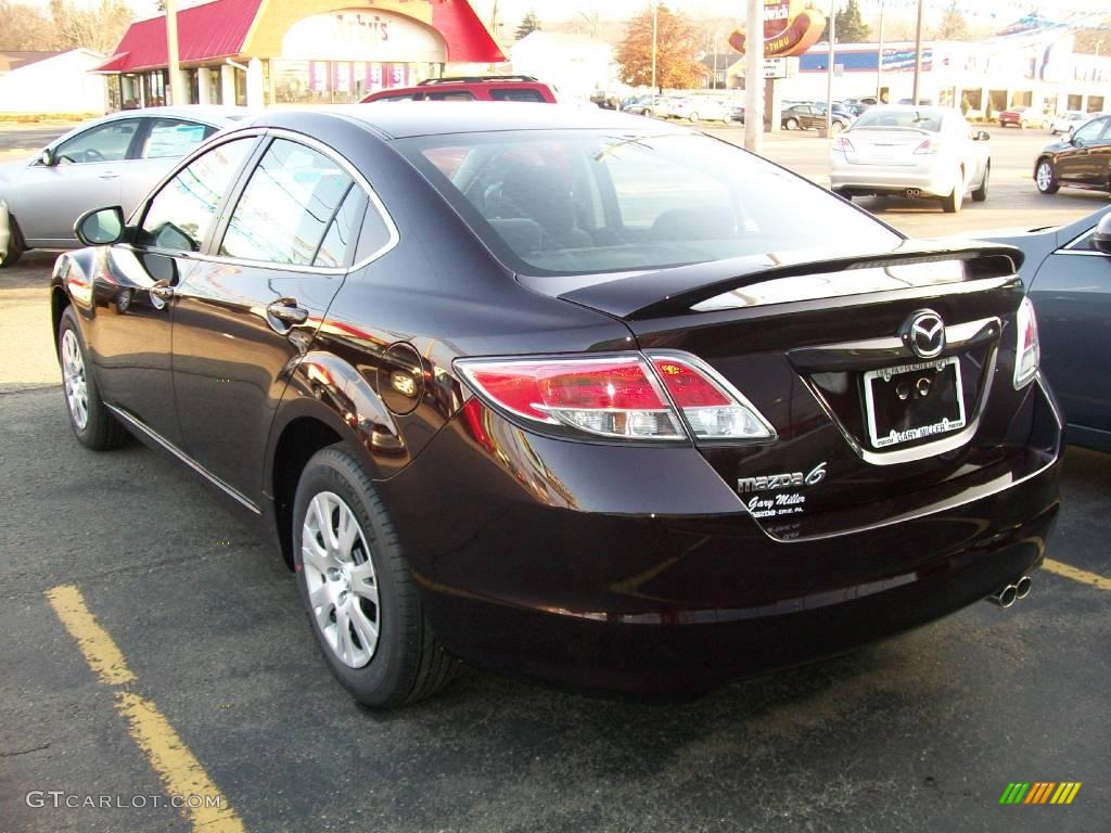 2010 MAZDA6 i Sport Sedan - Black Cherry Metallic / Black photo #3