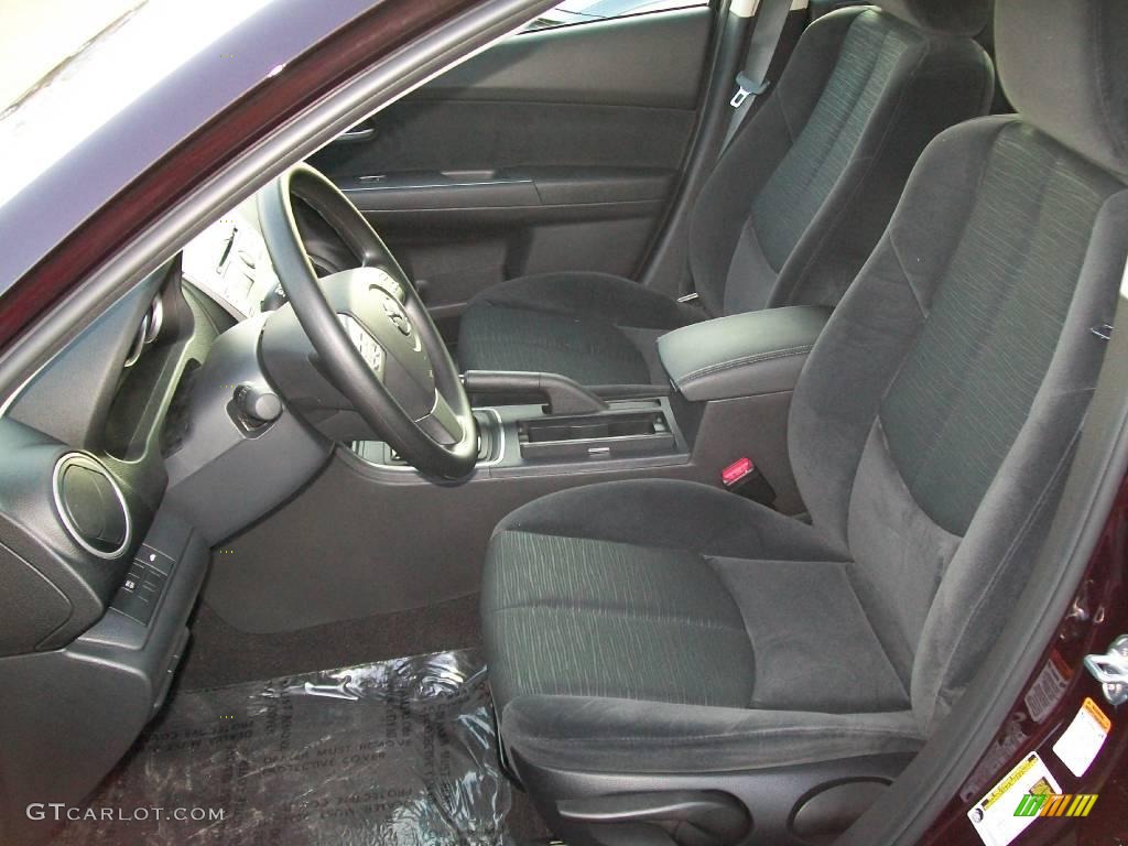 2010 MAZDA6 i Sport Sedan - Black Cherry Metallic / Black photo #12