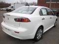 2010 Wicked White Metallic Mitsubishi Lancer DE  photo #5