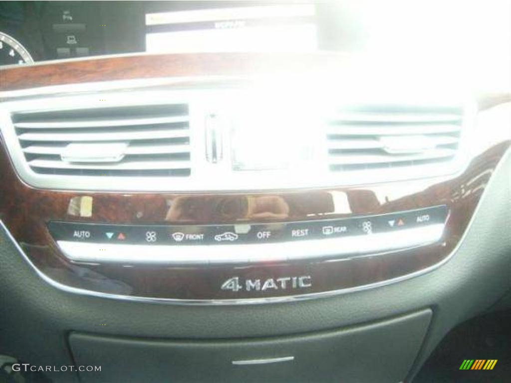 2008 S 550 4Matic Sedan - Black / Black photo #7