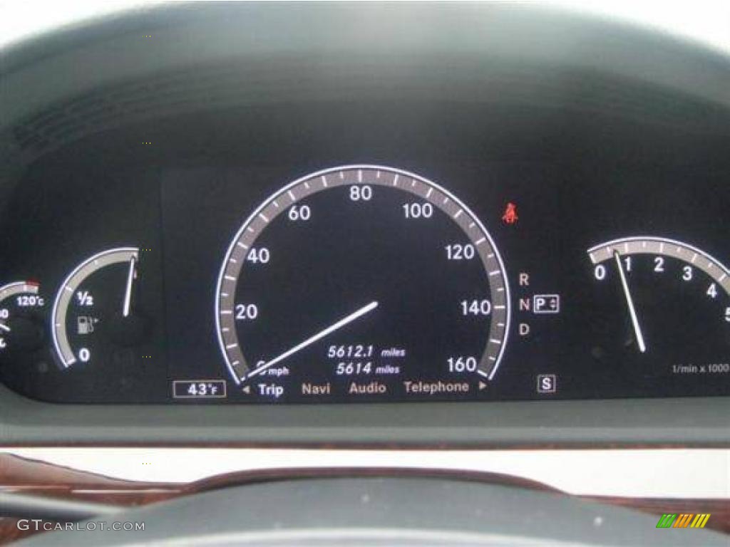 2008 S 550 4Matic Sedan - Black / Black photo #10