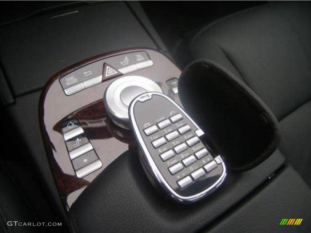 2008 S 550 4Matic Sedan - Black / Black photo #13