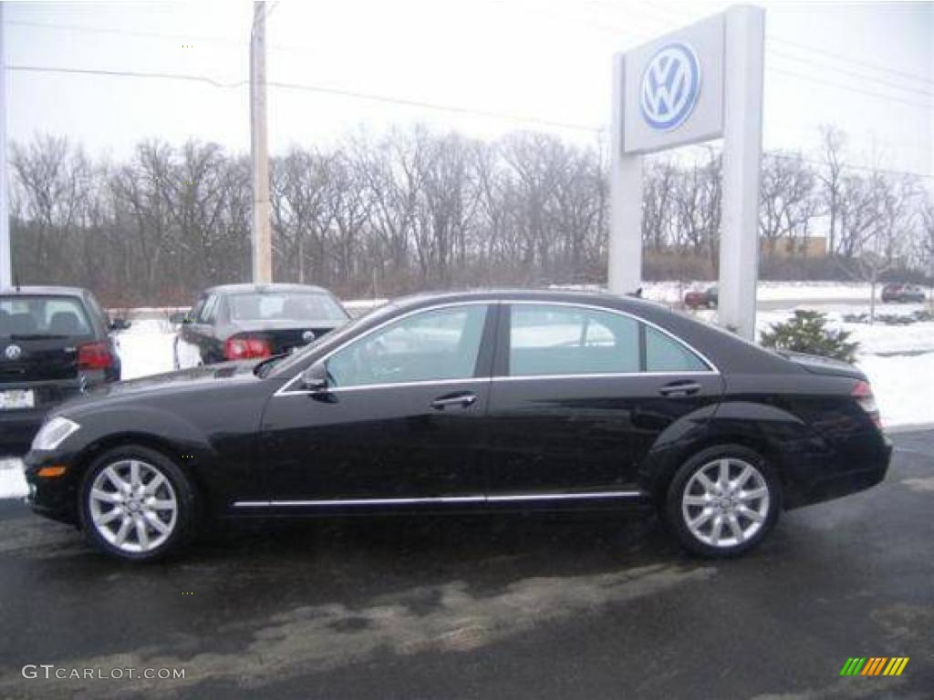 2008 S 550 4Matic Sedan - Black / Black photo #15