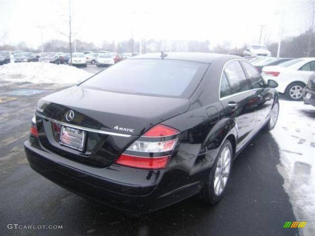 2008 S 550 4Matic Sedan - Black / Black photo #18