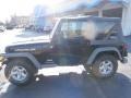 2005 Black Jeep Wrangler X 4x4  photo #2