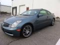 2005 Lakeshore Slate Blue Infiniti G 35 Coupe  photo #6