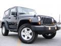2009 Black Jeep Wrangler X 4x4  photo #1