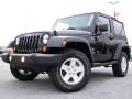 2009 Black Jeep Wrangler X 4x4  photo #5