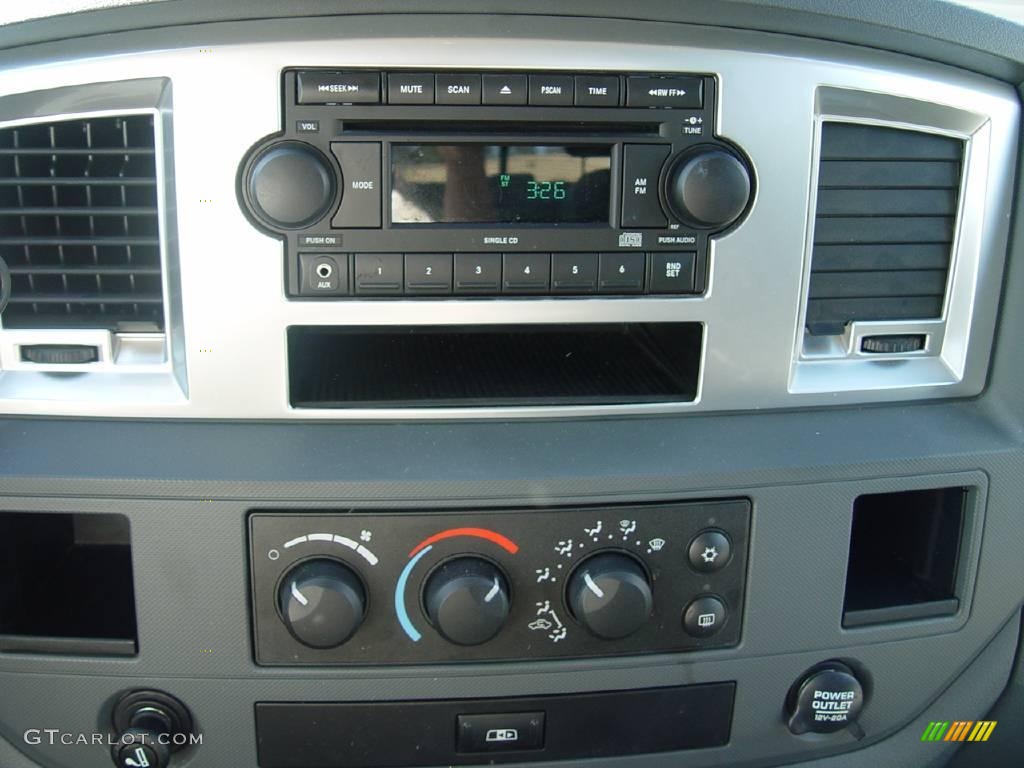 2008 Ram 1500 SLT Quad Cab - Mineral Gray Metallic / Medium Slate Gray photo #15