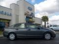 2009 Polished Metal Metallic Honda Civic DX-VP Sedan  photo #2