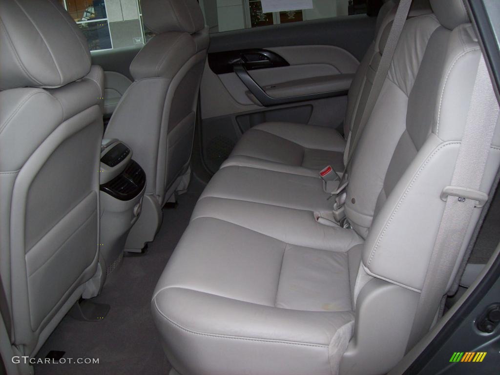 2007 MDX Technology - Nimbus Gray Metallic / Taupe photo #10