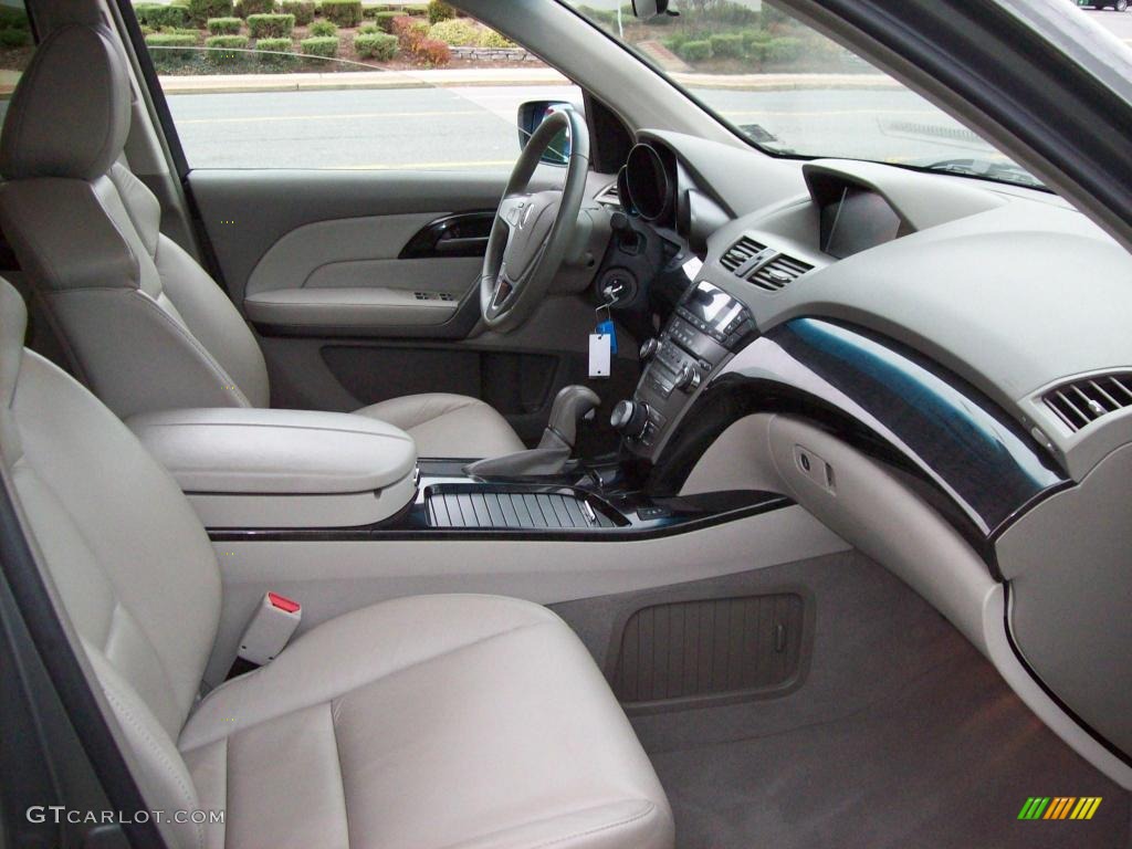 2007 MDX Technology - Nimbus Gray Metallic / Taupe photo #13