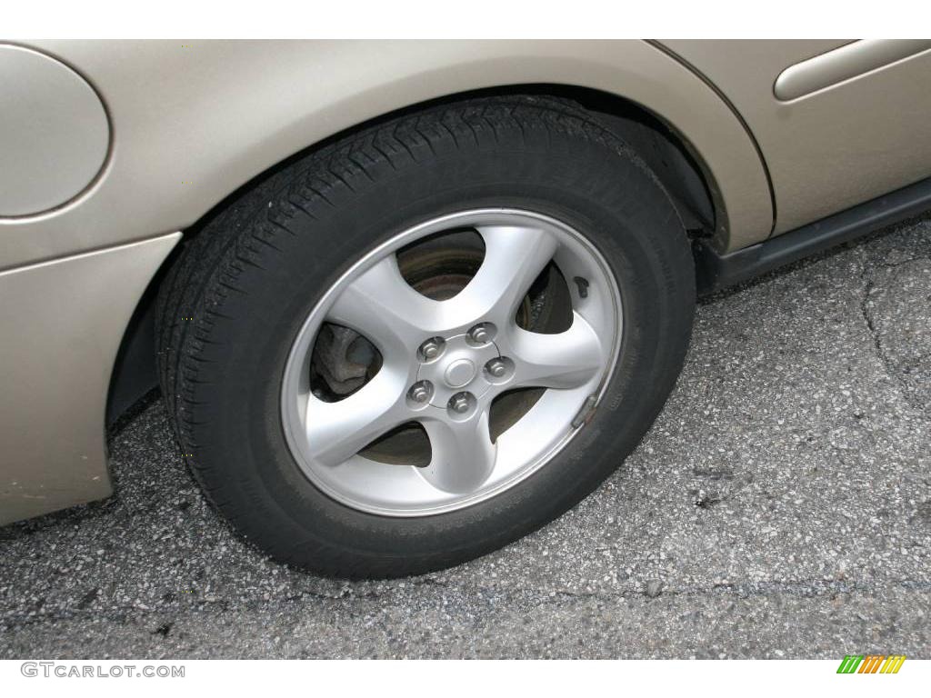 2000 Taurus SE Wagon - Harvest Gold Metallic / Medium Parchment photo #19