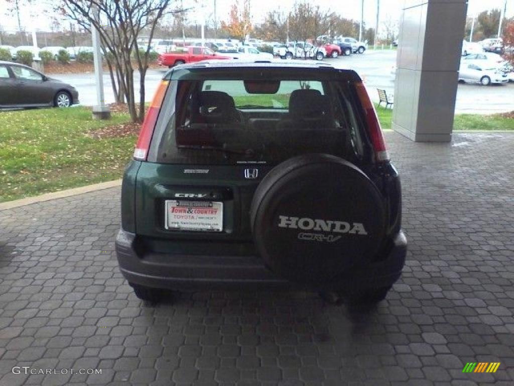 1999 CR-V EX 4WD - Clover Green Pearl / Charcoal photo #4