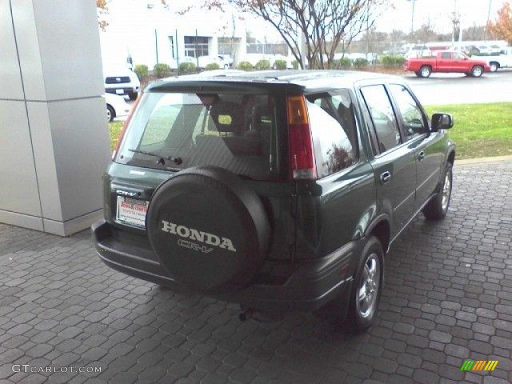 1999 CR-V EX 4WD - Clover Green Pearl / Charcoal photo #16