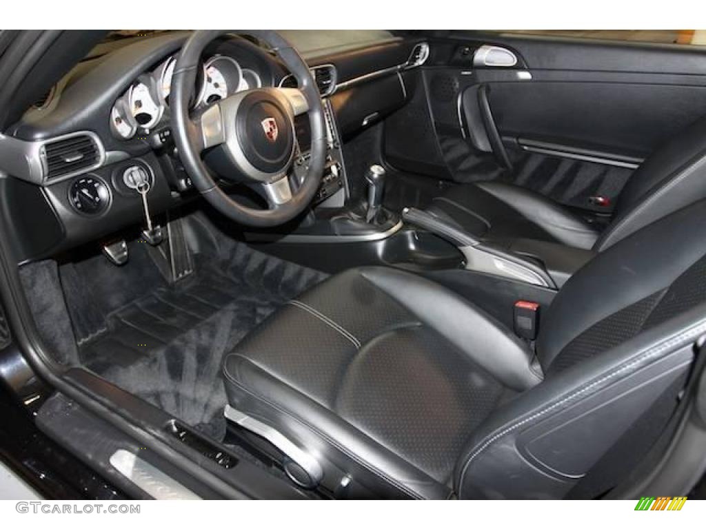 2008 911 Carrera S Coupe - Basalt Black Metallic / Black photo #2