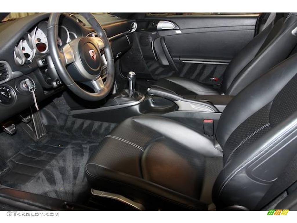 2008 911 Carrera S Coupe - Basalt Black Metallic / Black photo #12