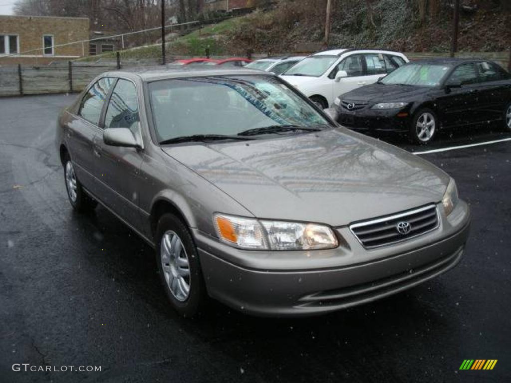 2001 Camry LE - Antique Sage Pearl / Gray photo #7