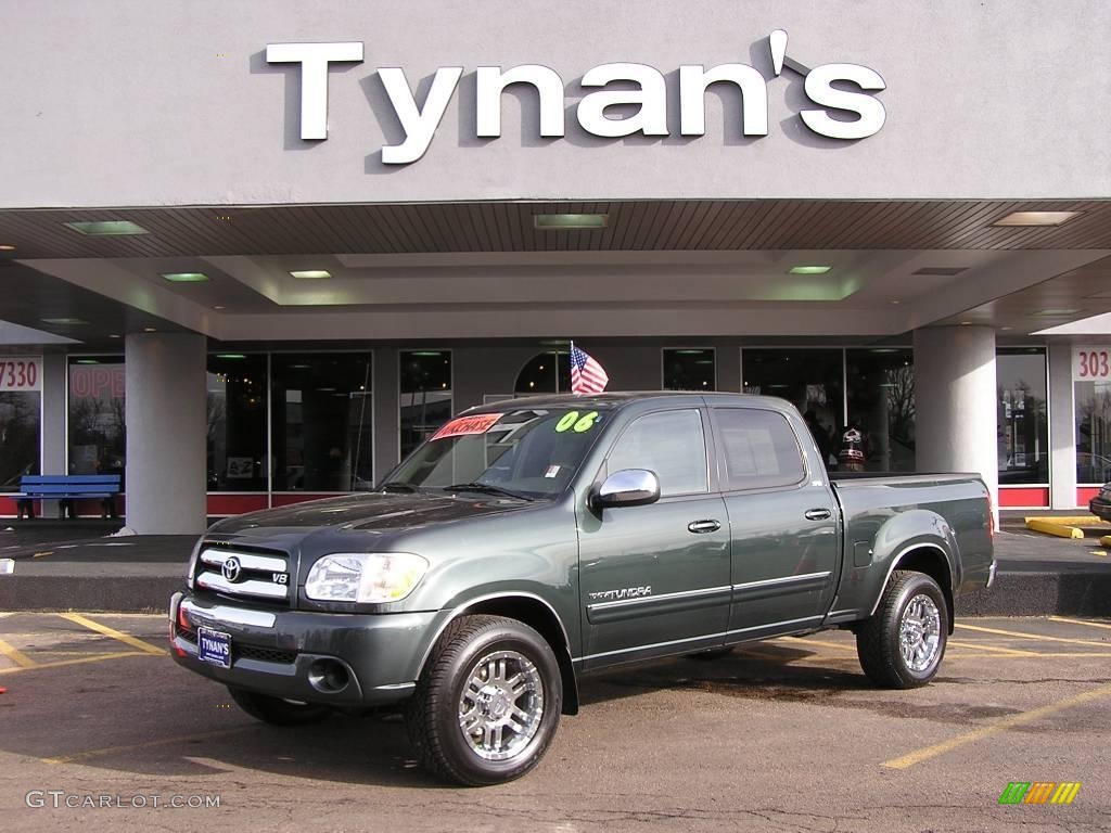 2006 Tundra SR5 Double Cab 4x4 - Timberland Mica / Taupe photo #1