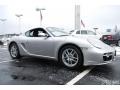 2007 Arctic Silver Metallic Porsche Cayman   photo #3