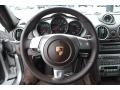 2007 Porsche Cayman Cocoa Interior Steering Wheel Photo