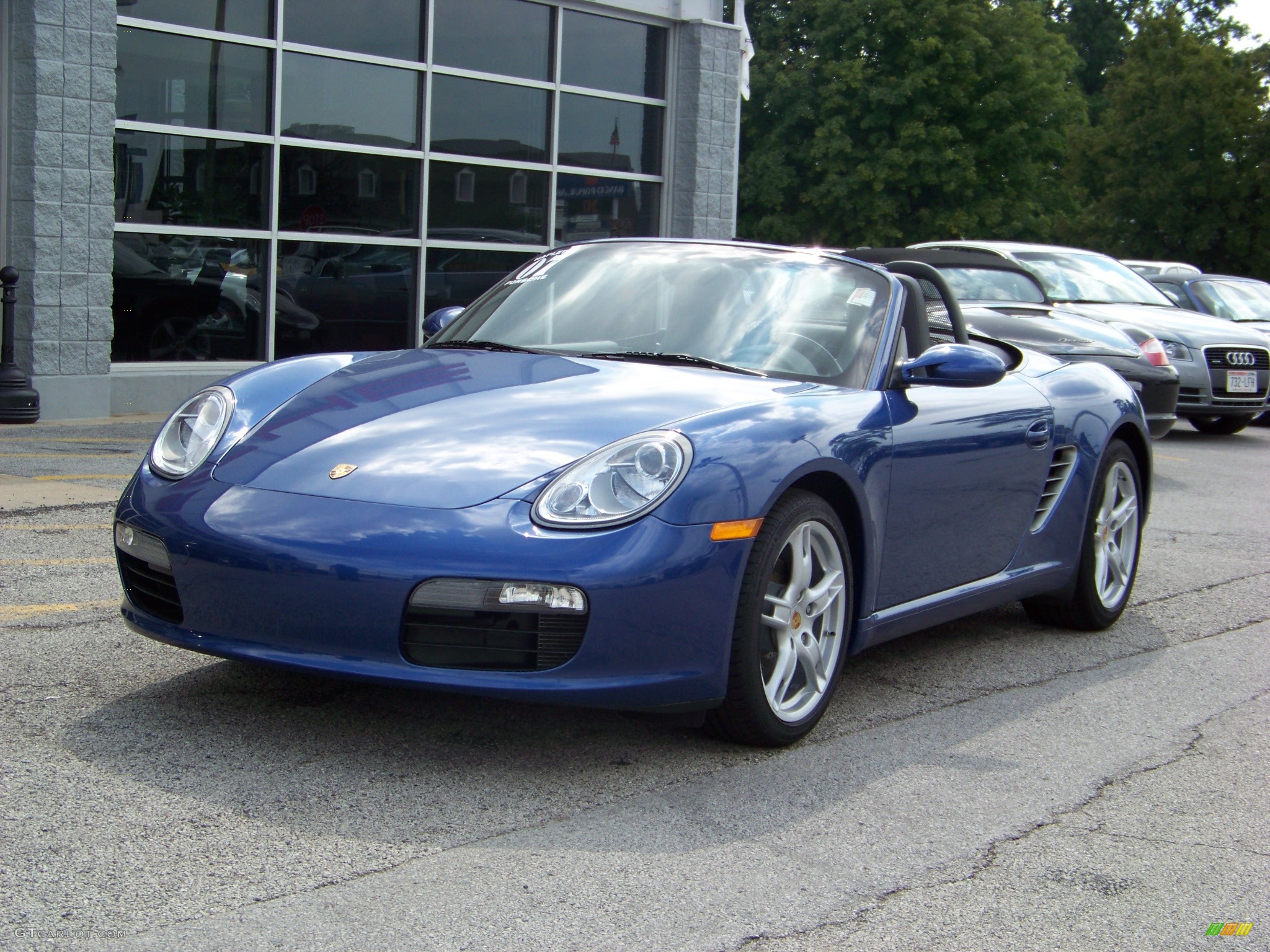 Cobalt Blue Metallic Porsche Boxster