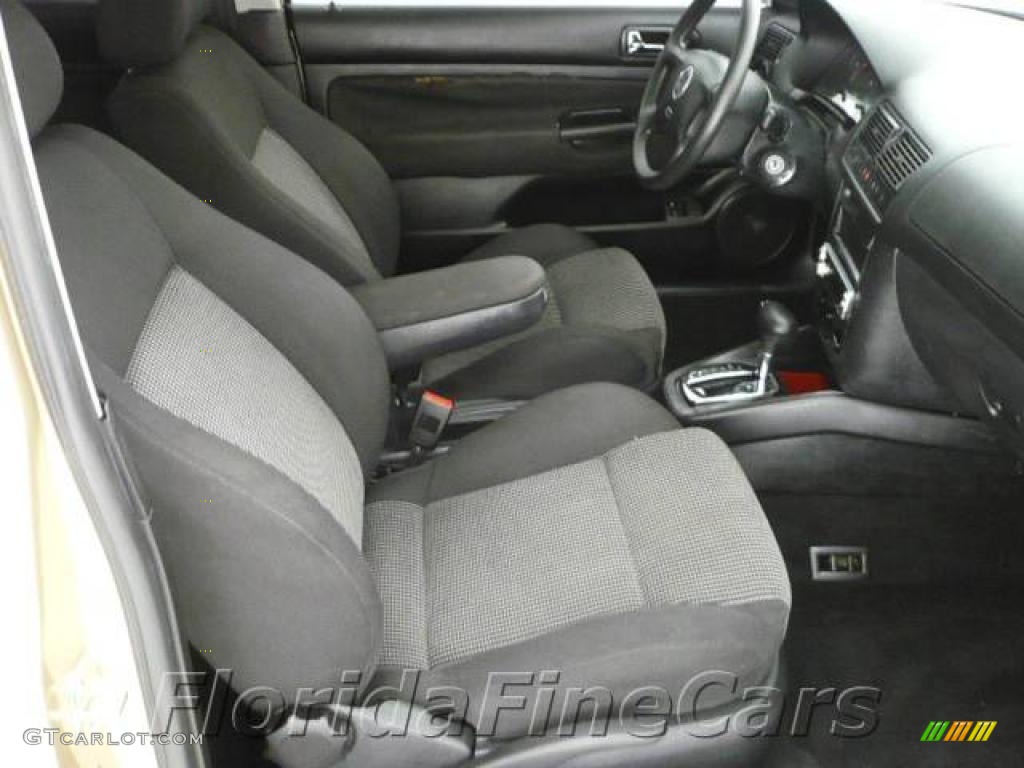 2001 GTI GLS - Storm Beige Metallic / Black photo #12