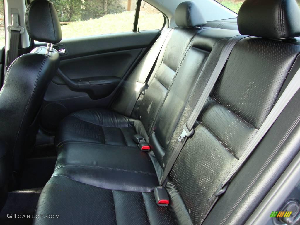 2008 TSX Sedan - Carbon Gray Pearl / Ebony photo #14
