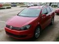 Salsa Red - Jetta TDI SportWagen Photo No. 3