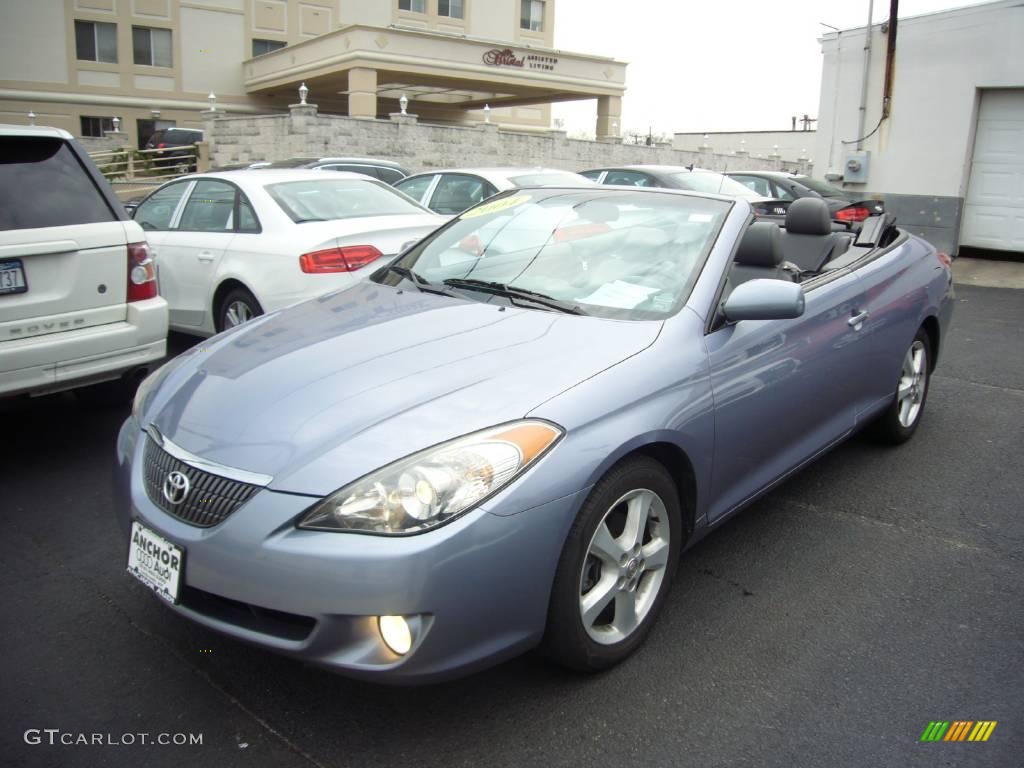 2004 Solara SLE V6 Convertible - Cosmic Blue Metallic / Dark Stone Gray photo #18