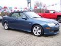 2007 Fusion Blue Metallic Saab 9-3 Aero Convertible  photo #1