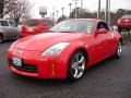 2008 Nogaro Red Nissan 350Z Coupe  photo #1